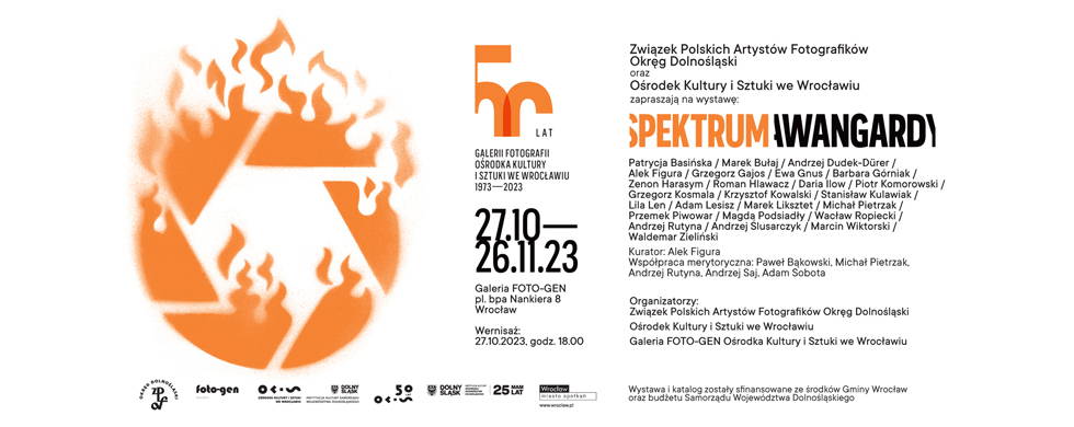 SPEKTRUM AWANGARDY / 50 lat Galerii Fotografii Ośrodka Kultury i&nbsp;Sztuki we&nbsp;Wrocławiu
