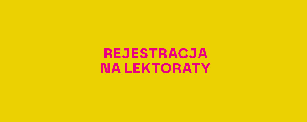Rejestracja na&nbsp;lektoraty